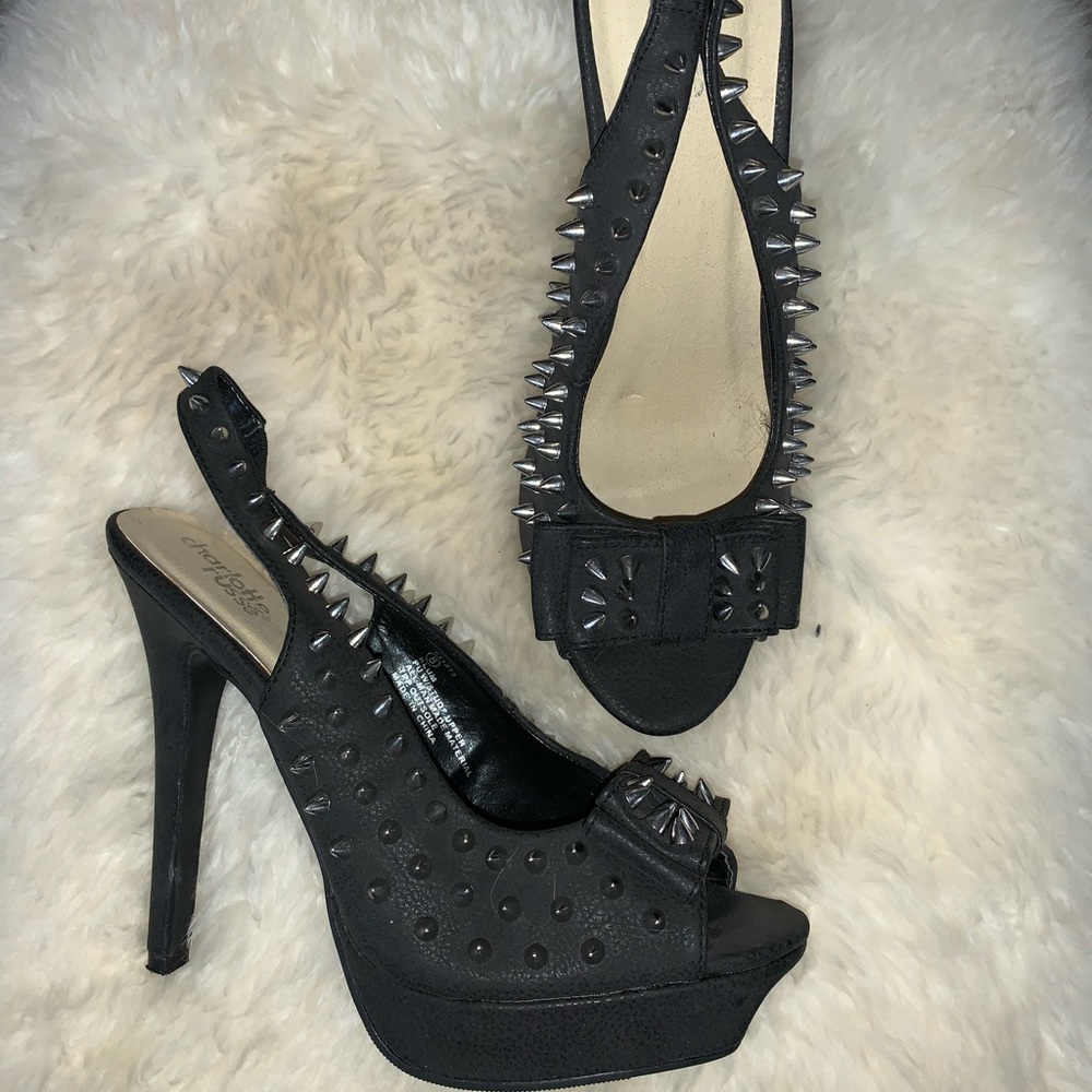 Size 8 Charlotte Russe spiked heels
